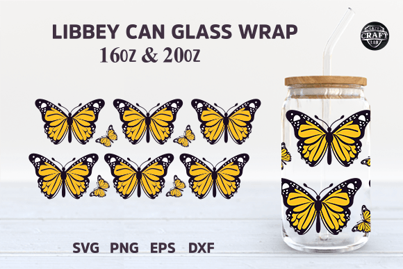 A Butterfly SVG for Tumbler Graphics and Crafting Projects