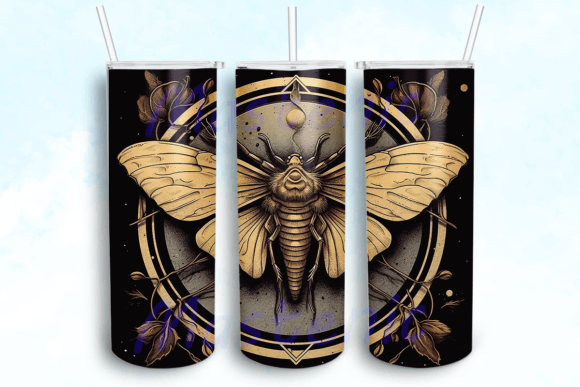 A Designer’s Review of Witchy Moth Gothic Tumbler PNG
