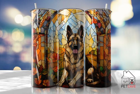 A Detailed Review of the German Shepherd Tumbler Wrap Design Asset