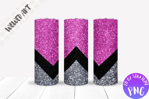 A Glitter Tumbler Wrap for Branded Crafts and Graphics