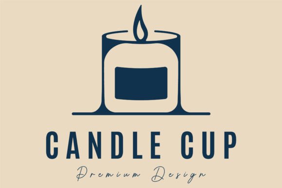 A Glowing Minimalist Logo for Graphics and Brand Identity