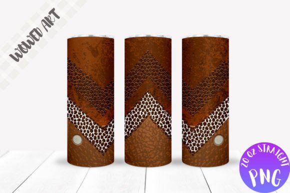 A Leather Tumbler Graphic for Professional Craft & Lifestyle Content