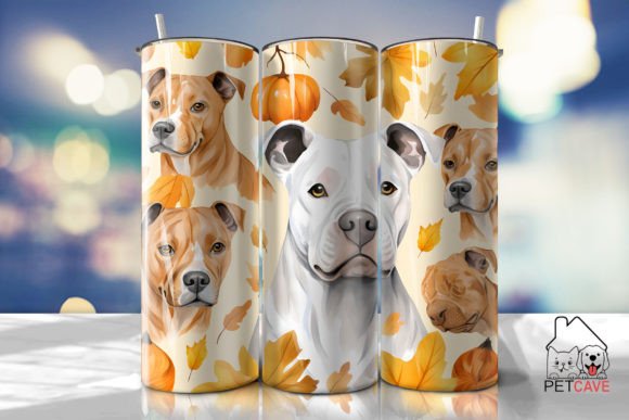 A Pit Bull Tumbler Wrap for Bold Branding and Craft Projects