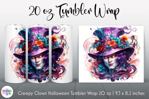 A Vintage Clown Face Review for Tumbler Wraps and Graphics