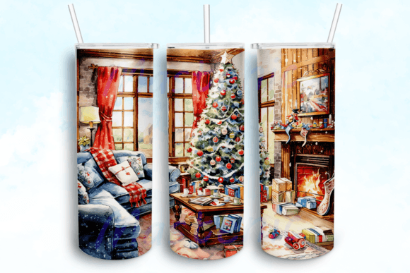 Cozy Holiday Watercolors Tumbler: Graphics & Crafts Review