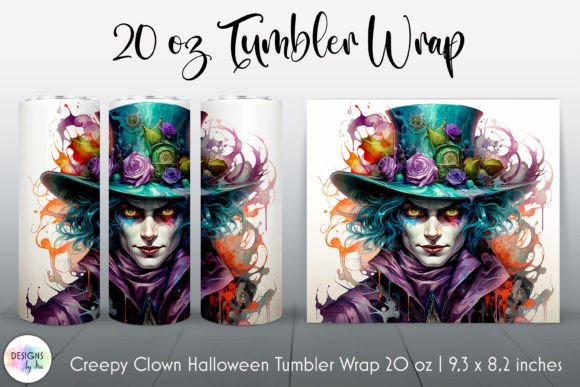 Evaluating the Vintage Clown Face Halloween Embroidery Design