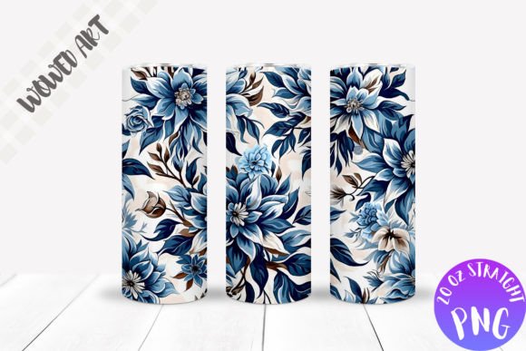 Floral Tumbler Wrap: A Graphic Asset for Creative Content