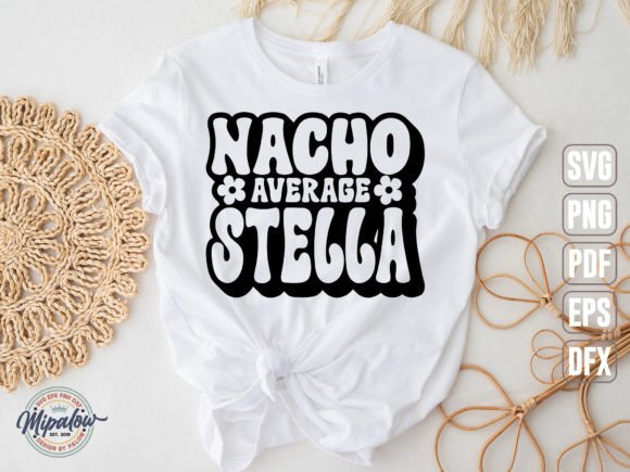 Nacho Average Stella Graphics for Brand Illustrations