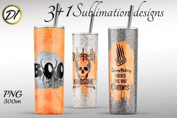 Tumbler Sublimation Halloween Graphics for Crafts Branding